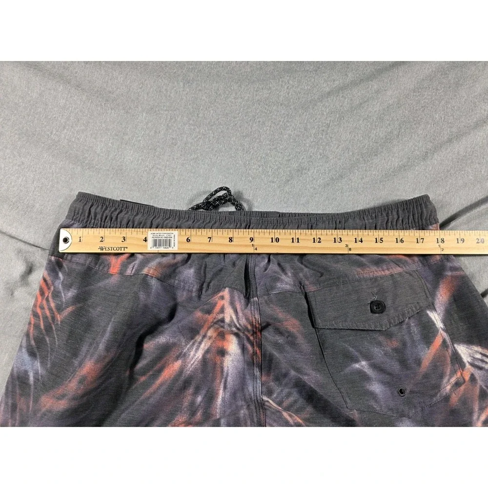 NWT LOST ENTERPRISES Mens XL Swim Beach Trunks‎ w/pockets Tropical Pattern